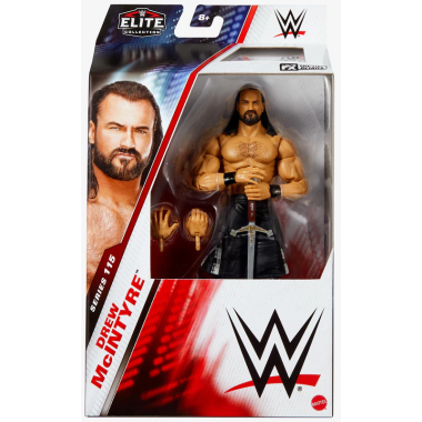 WWE Elite 115 Figurina articulata Drew McIntyre (Black & White) 15 cm 