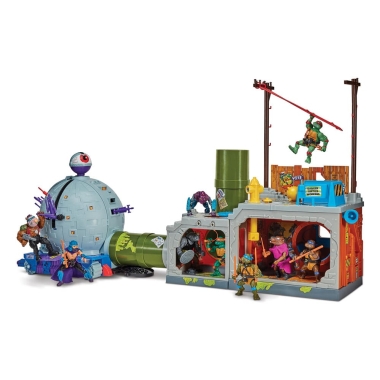Teenage Mutant Ninja Turtles Building Secret Sewer Lid Playset Mutant Module 30 cm