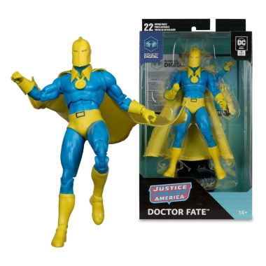 DC Direct McFarlane Toys Digital Figurina articulata Dr. Fate (Silver Age) 18 cm Wave 4 