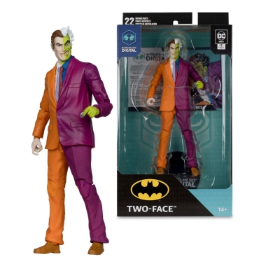 DC Direct McFarlane Toys Digital Figurina articulata Two-Face (Silver Age) 18 cm Wave 4 