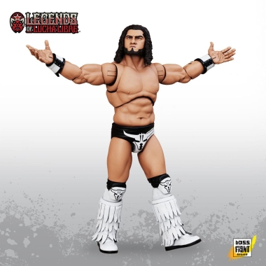 Legends of Lucha Libre Figurina articulata Rush (scara 1:12)