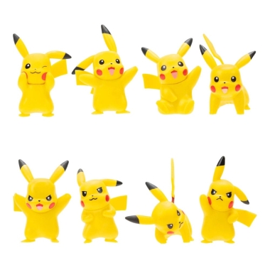 Pokemon Battle Set 8 figurine Pikachu 5 cm