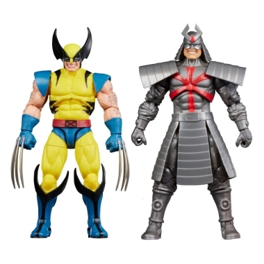 Marvel Legends Gamerverse Set 2 figurine articulate Wolverine vs. Silver Samurai 15 cm