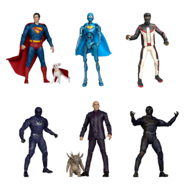 Superman (2025) DC Multiverse Deluxe Theatrical Edition Assortment (5) 18 cm