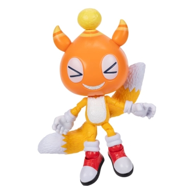 Sonic The Hedgehog Movie Figurina articulata Tails with Chao Hat (Wave 2) 13 cm 