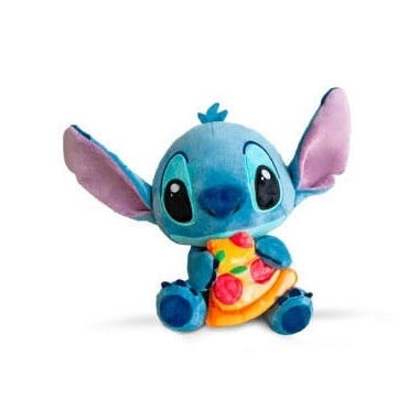 Lilo & Stitch Jucarie de plus Stitch cu Pizza 25 cm          