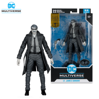 Batman Year One (Part 4) DC Multiverse Figurina articulata Lt. James Gordon (Gold Label) PLATINUM 18 cm