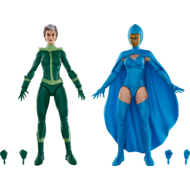 Marvel Legends Series Set figurine articulate Rogue si Destiny (X-Men Comics) 15 cm