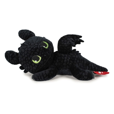 How to Train Your Dragon Jucarie de plus Toothless Lying Version 30 cm