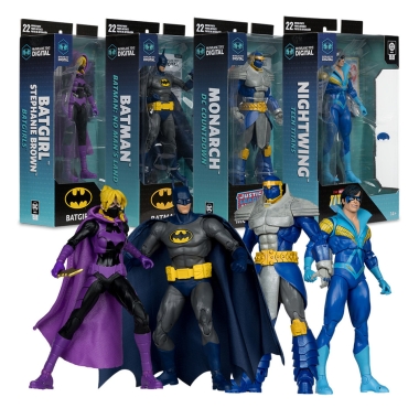 DC Direct Digital Collectibles Wave 5 Set 4 figurine