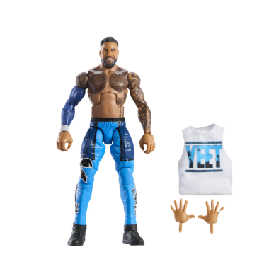  WWE Elite Collection Series 114 Figurina articulata  Jey Uso (Chase Variant - Bright Blue) 15 cm
