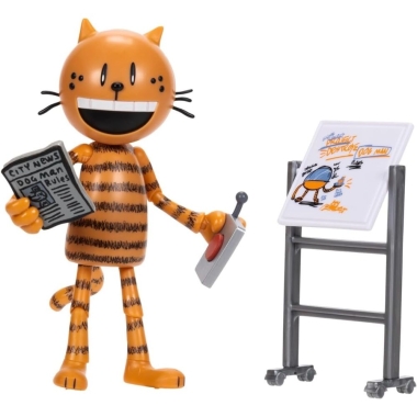 Dog Man Figurina articulata Petey the Cat 13 cm
