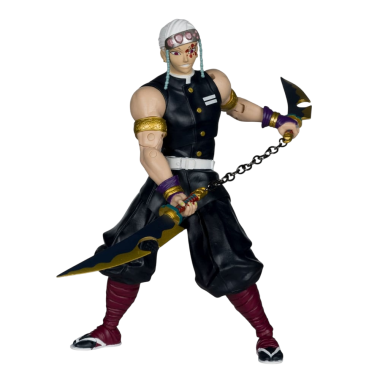 Demon Slayer: Kimetsu no Yaiba Figurina articulata Tengen Uzui 18 cm 