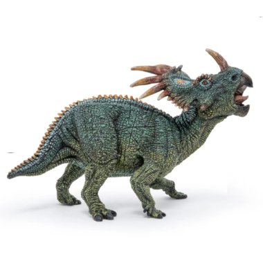 Papo figurina Styracosaurus verde