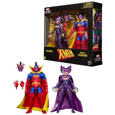 X-Men Marvel Legends Set 2 figurine articulate Deathbird & Gladiator 15 cm