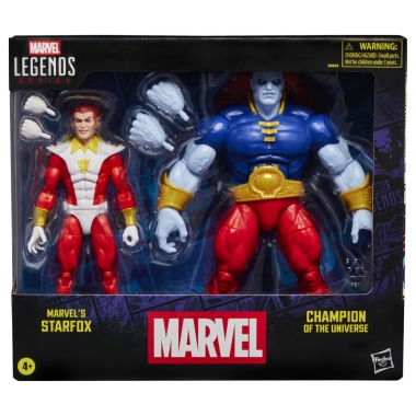 Marvel Legends Series Set 2 figurine Starfox & Champion of the Universe 15cm