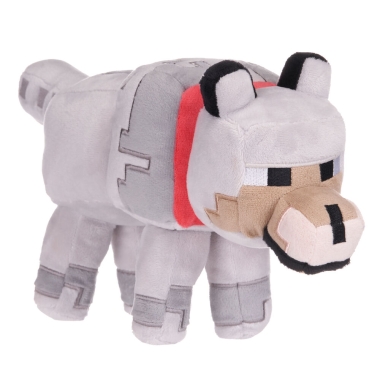 Minecraft Jucarie de plus Wolf 26 cm