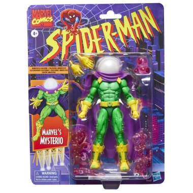 Marvel Legends Retro Figurina articulata Mysterio Spider-Man 15 cm