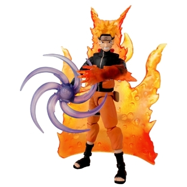 Anime Heroes Beyond Figurina articulata Naruto Uzumaki (tailed beast cloack) 17 cm