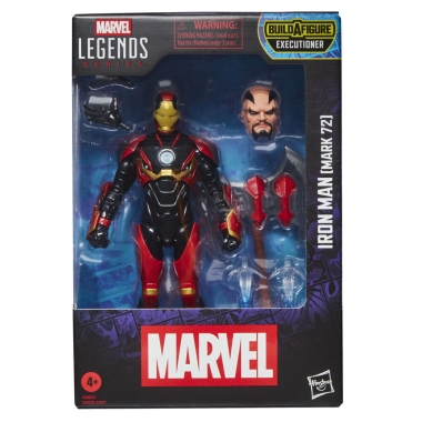 Marvel Legends Series Figurina articulata Iron Man (Mark 72) (Build a figure Executioner) 15cm