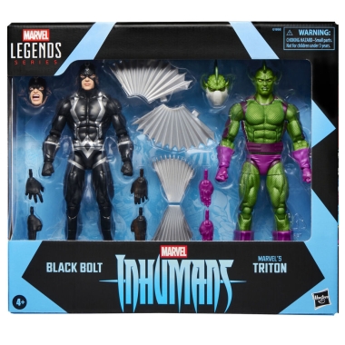 Marvel Legends Series Inhumans Set 2 figurine articulate Black Bolt & Triton 15 cm