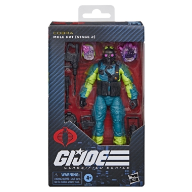 G.I. Joe Classified Series Cobra Figurina articulata Mole Rat (Stage 2) 15 cm