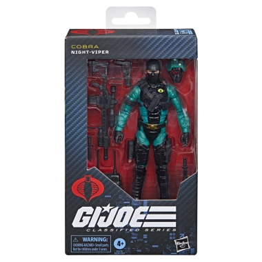 G.I. Joe Classified Series Cobra Figurina articulata Night Viper 15 cm