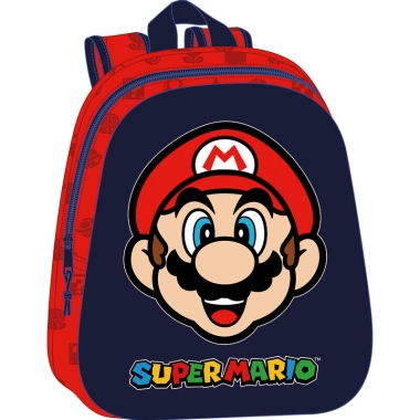 Super Mario Bros Rucsac 3D pentru copii 33 cm