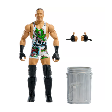 WWE From the Vault Series 6 Figurina articulata Rob Van Dam (RVD) (Green Dragon) 15 cm