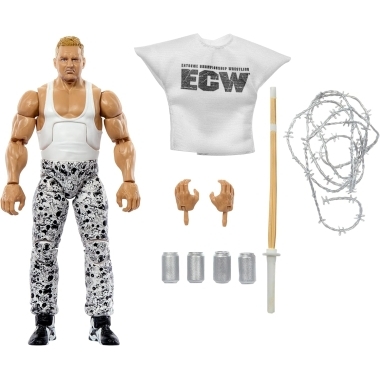 WWE Elite 111 Figurina articulata Sandman (White & Black) 15 cm