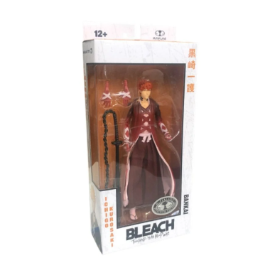 Bleach: Thousand-Year Blood War Figurina articulata Ichigo Kurosaki (Fullbring Bankai) - Platinum edition 18 cm