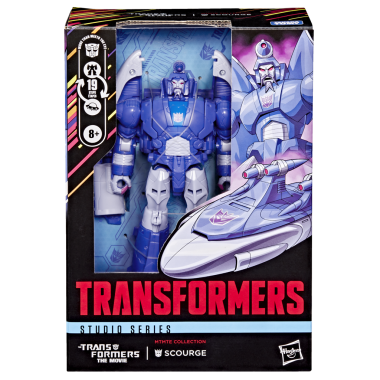 Transformers Studio Series MTMTE Collection The Transformers: The Movie Deluxe Class Figurina articulata Scourge 17 cm