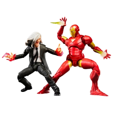 Marvel Legends The Invincible Iron Man Set de 2 figurine articulate Iron Man (Extremis) & Mandarin 15cm