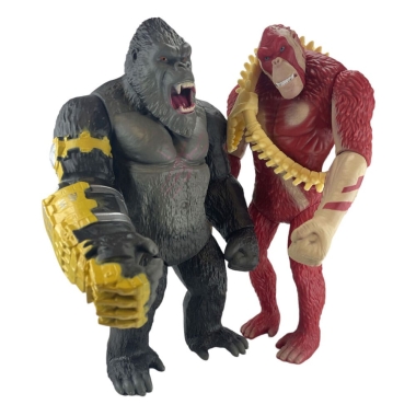Godzilla x Kong The new Empire Set 2 figurine articulate Kong vs Skar King 15 cm