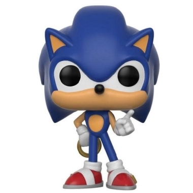 Sonic The Hedgehog POP! Figurina vinil Sonic (Ring) 9 cm