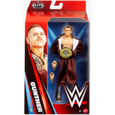 WWE Elite 121 Figurina articulata Gunther 15cm