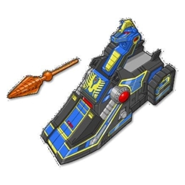 Mighty Morphin Power Rangers Figurina articulata Thunderzord Unicorn