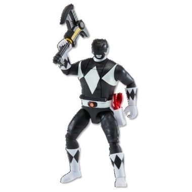 Mighty Morphin Power Rangers Figurina articulata Auto-Morphin Black Ranger Season 2