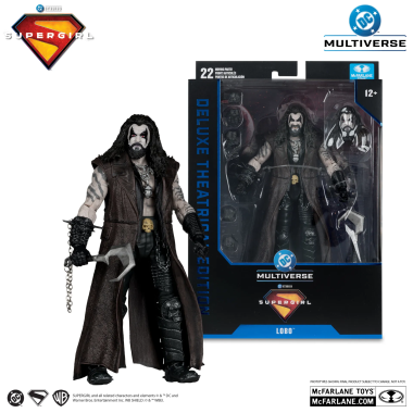 Supergirl DC Theatrical Deluxe Edition Figurina articulata Lobo 18 cm