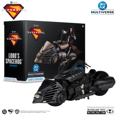Supergirl DC Theatrical Deluxe Edition Vehicul Lobo Spacehog 18 cm