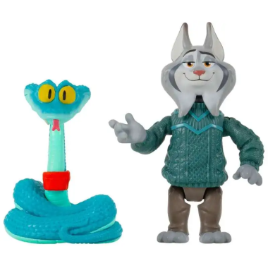 Zootropolis Set 2 figurine articulate Gary De'Snake & Pawbert Lynxley 8cm