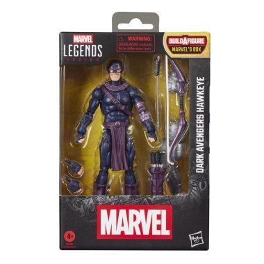 Marvel Legends Series Figurina articulata Dark Avengers Hawkeye (Build A Figure Marvel Box) 15cm