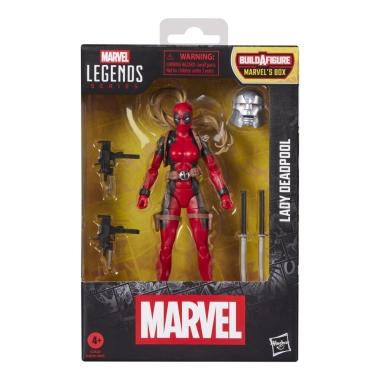 Marvel Legends Series Figurina articulata Lady Deadpool (Build A Figure Marvel Box) 15cm