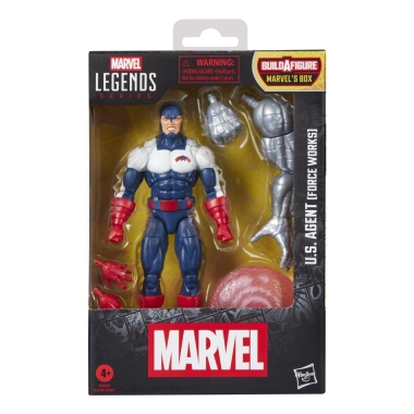 Marvel Legends Series Figurina articulata U.S. AGENT (Force Works) (Build A Figure Marvel Box) 15cm