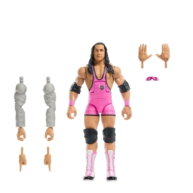 WWE Elite Survivor Series 2025 Figurina articulata Bret Hart 15 cm 