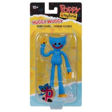 Poppy Playtime Figurina flexibila Huggy Wuggy 11 cm