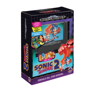Sonic The Hedgehog 2  Diorama Consola Mega Drive
