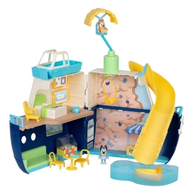 Bluey Set de joaca 3 in 1  vas de croaziera