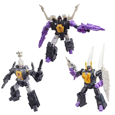Transformers Studio Series The Transformers: The Movie MTMTE Collection Insecticon Bombshell, Insecticon Shrapnel, & Insecticon Kickback 14 cm