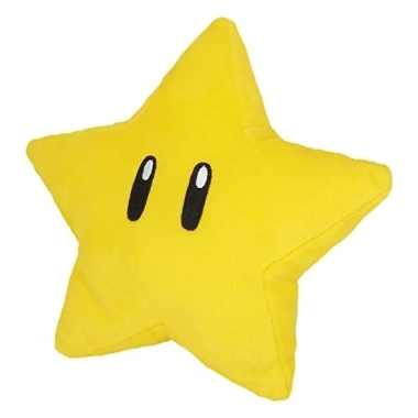 Super Mario Jucarie de plus Super Star 18 cm